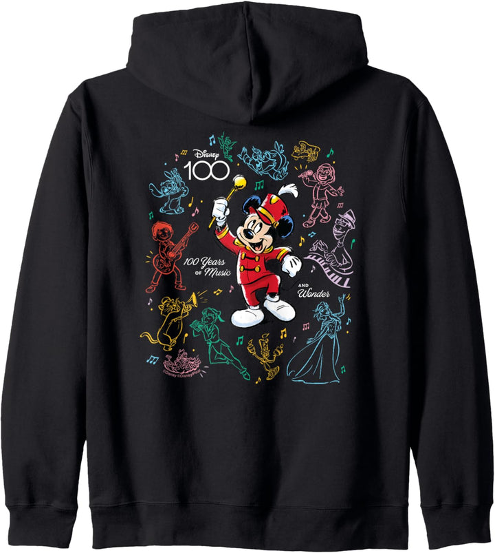 Disney 100 Years of Music and Wonder Mickey’s Music D100 Kapuzenjacke