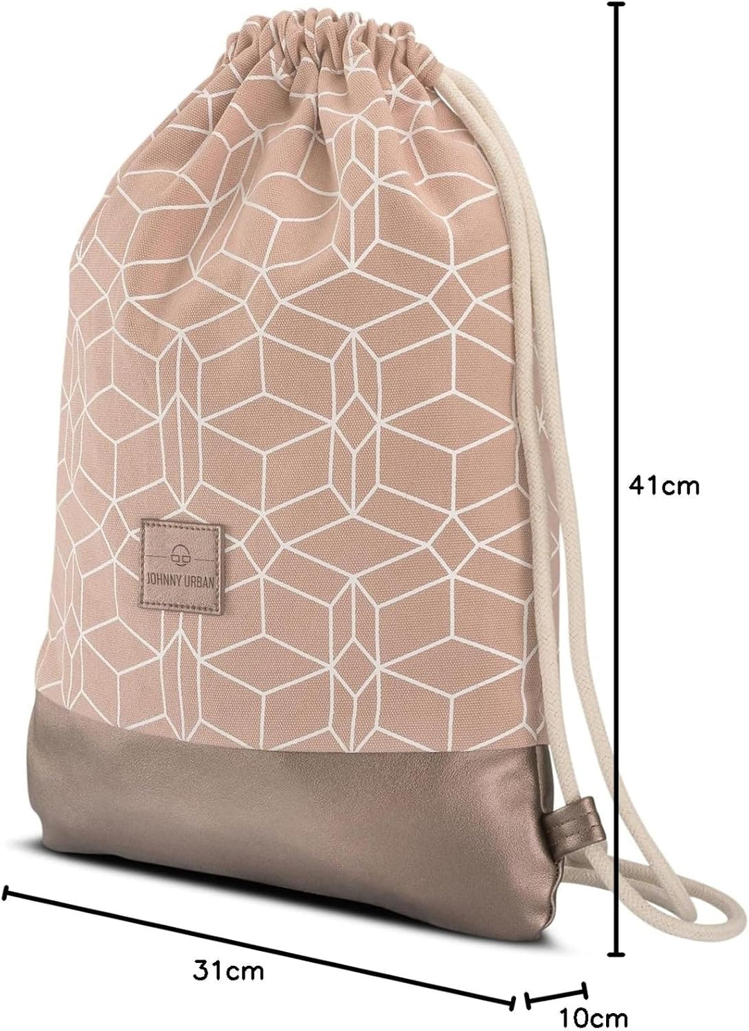 Johnny Urban Turnbeutel Hipster Noah Baumwoll Gymsack Gym Bag Beutel Sportbeutel Rucksack für Damen