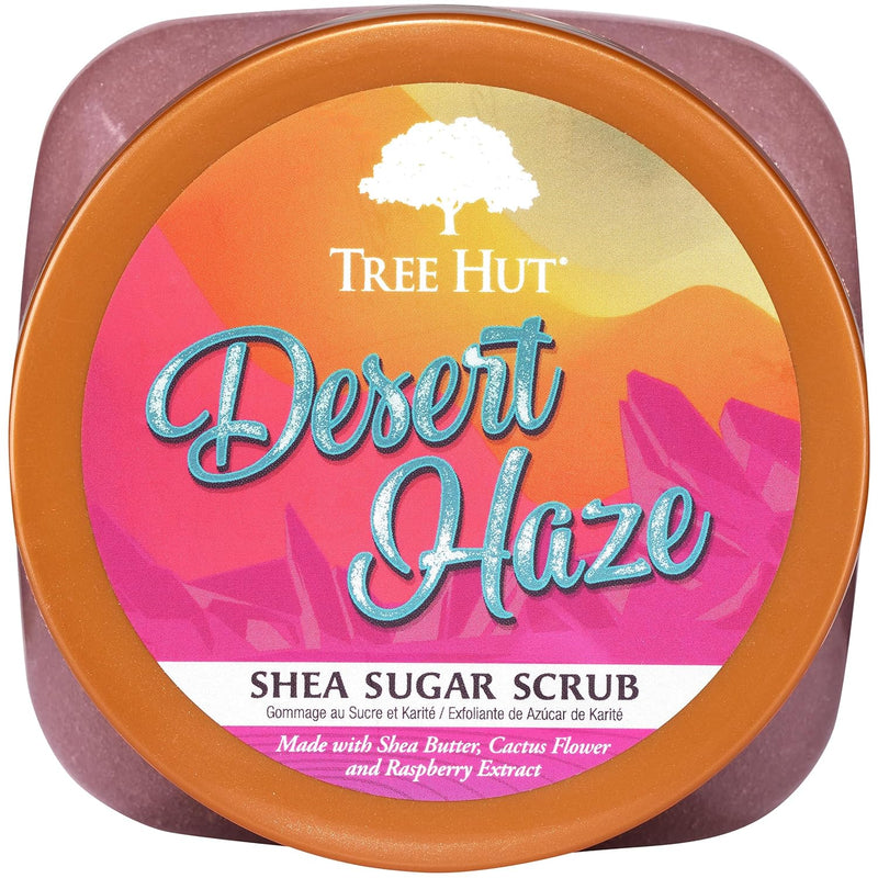 Tree Hut Desert Haze Shea Sugar Scrub, 510.3 g, Ultra Hydrating and Peeling Scrub for Nourishing Ess