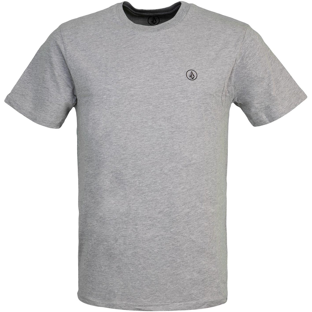 Volcom Circle Blanks T-Shirt Herren S Heather Grey, S Heather Grey