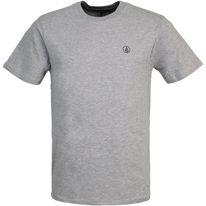 Volcom Circle Blanks T-Shirt Herren S Heather Grey, S Heather Grey