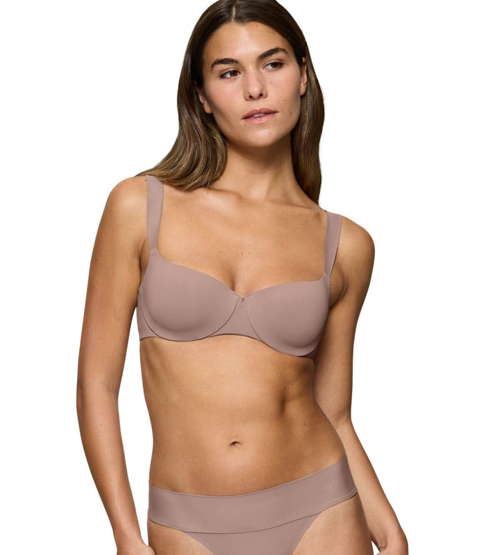 Triumph Damen Body Make-up Illusion Balconette Ex Bra 70B Chocolate Mousse, 70B Chocolate Mousse