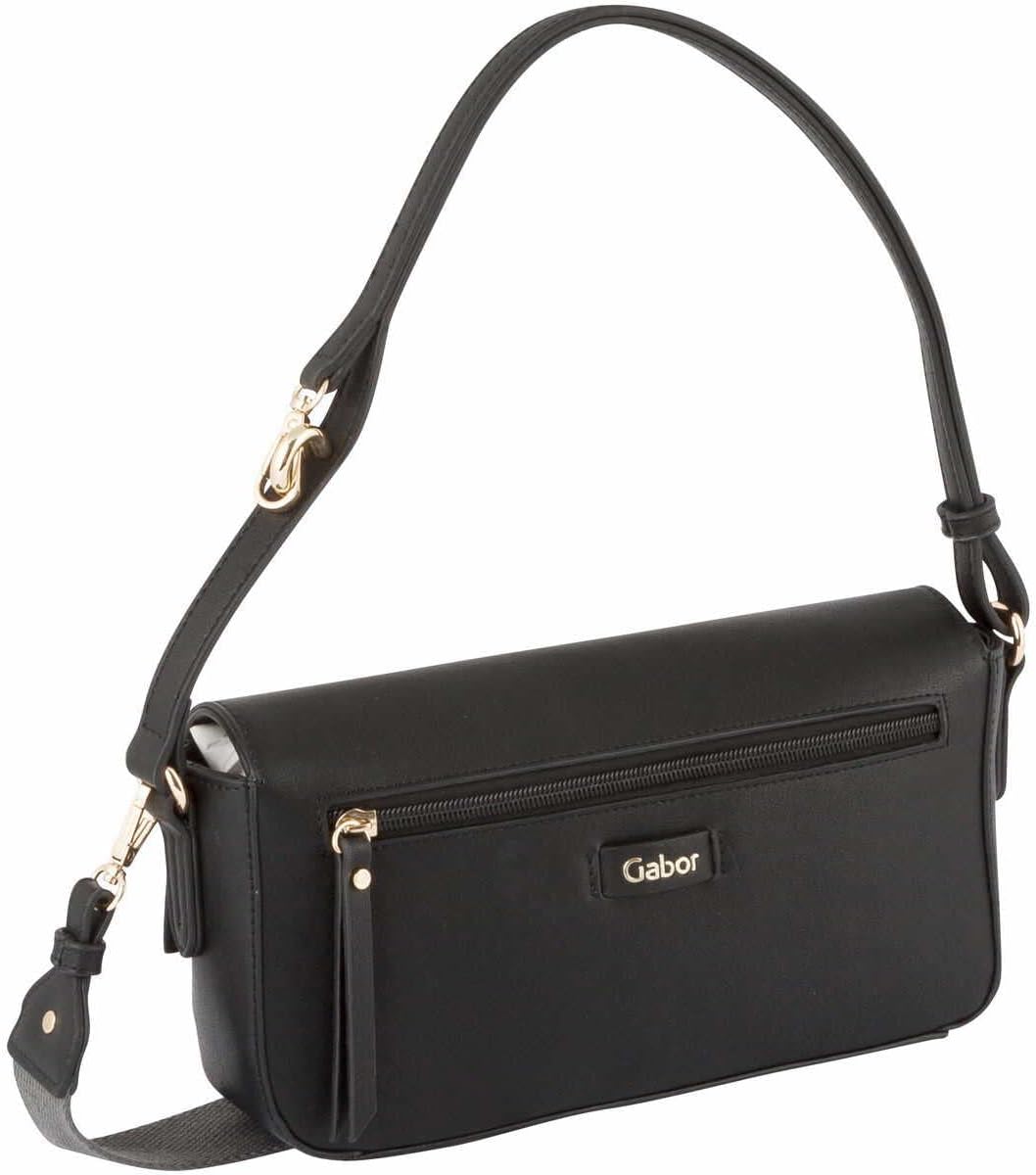 Gabor, LUCIA, Damen, Umhängetasche 25x7x13 Schwarz, 25x7x13 Schwarz