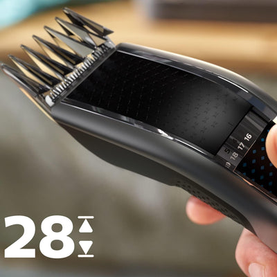 Philips Hair Clipper Series 5000 Haarschneider mit Trim-n-Flow-Pro-Technologie (Modell HC5650/15) 3