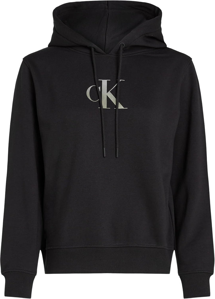 Calvin Klein Pullover & Westen-Sweat/Jacke Streetwear Frau 3XL Grosse Grössen Schwarz (Ck Black), 3X