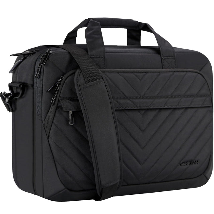 VANKEAN 17 Zoll Laptoptasche für Damen Herren Mode, TSA-freundliche Laptop tasche, wasserdichte Akte