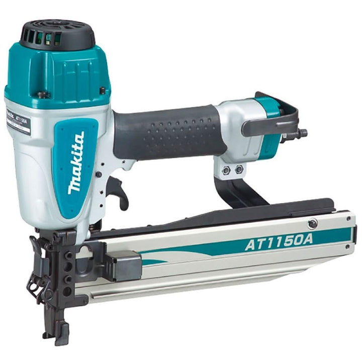 Makita Druckluft-Tacker AT1150A, Schwarz, Blau, Silber
