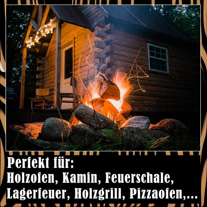 Buche Brennholz Kaminholz 25 kg für Ofen und Kamin Kaminofen Feuerschale Grill Feuerholz Holz Buchen