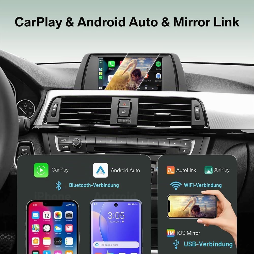 CarPlay DAB+ Auto Multimedia-System für BMW NBT 1er 2er 3er 4er 5er 6er 7er | X1 X3 X4 X5 X6 2012-20