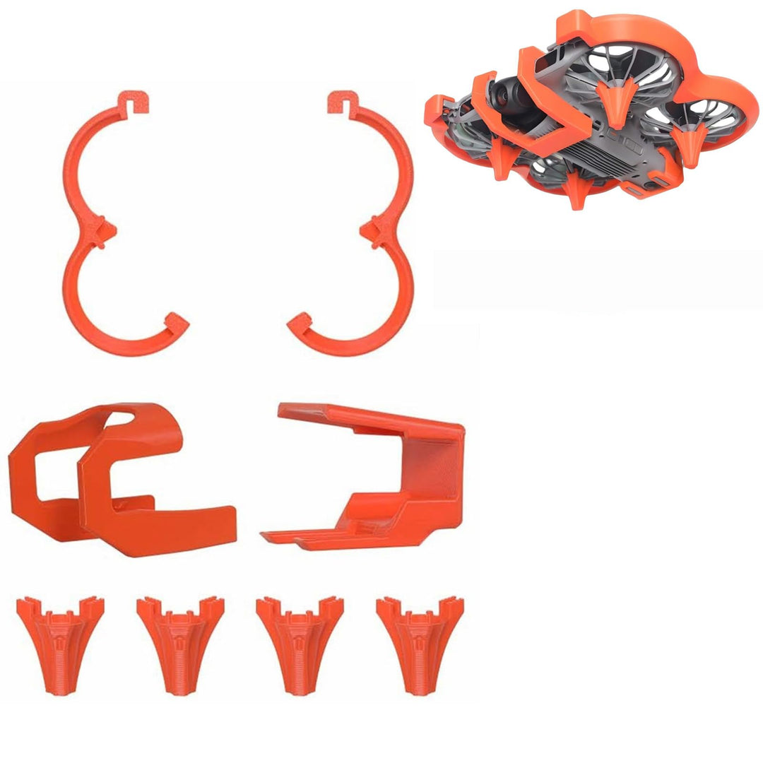3-in-1 Anti-Kollisionsschutz-Set für DJI Neo 2 Zubehör, Propellerschutz + Landegestell + Gimbal-Stos