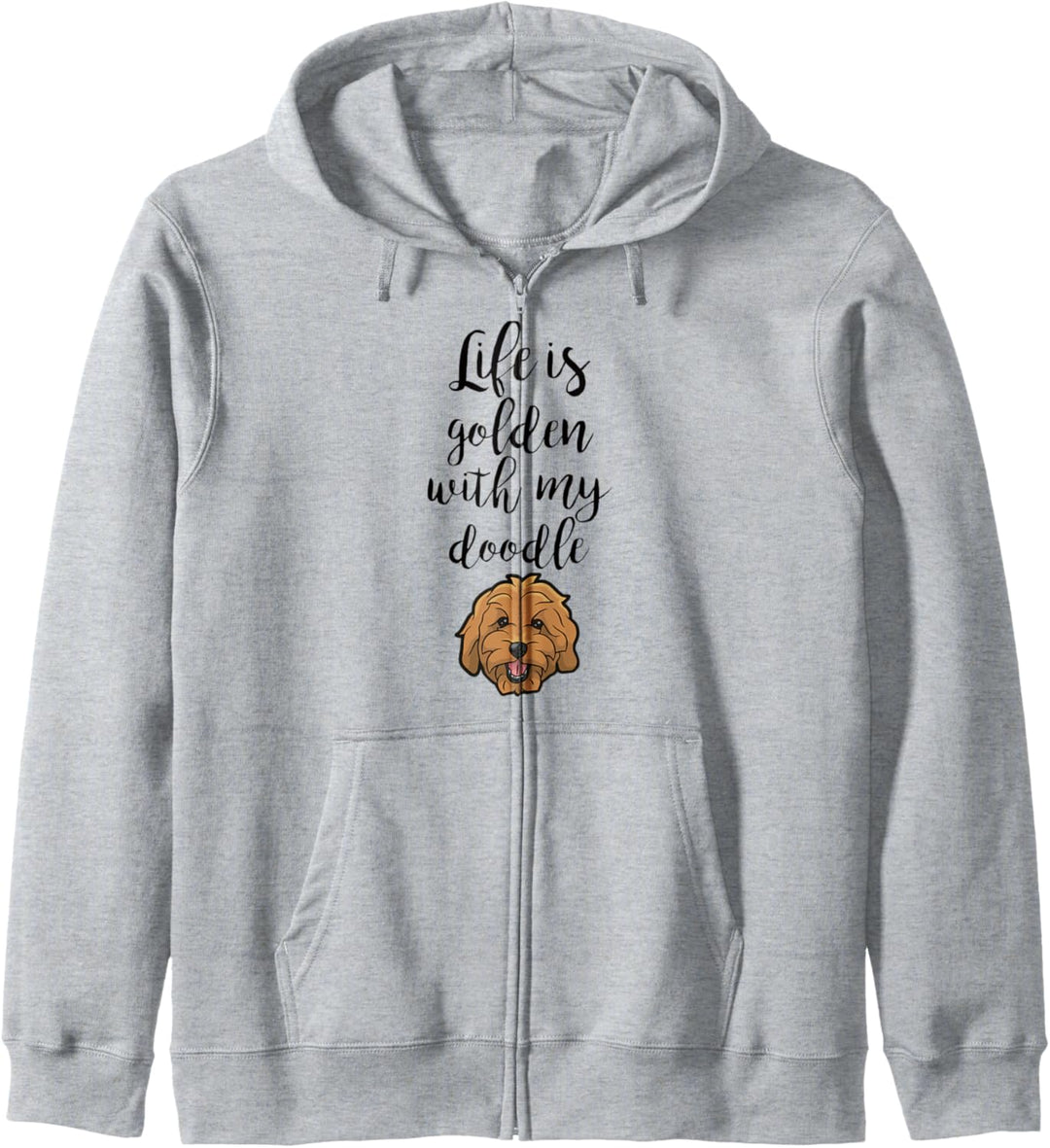 Life Is Golden With My Doodle – Goldendoodle-Hund Kapuzenjacke