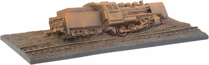 NOCH® Vergessener Ort „Lokomotive“, handkoloriert, 24 x 10,1 x 5,2 cm für Spurweite H0, perfekt für