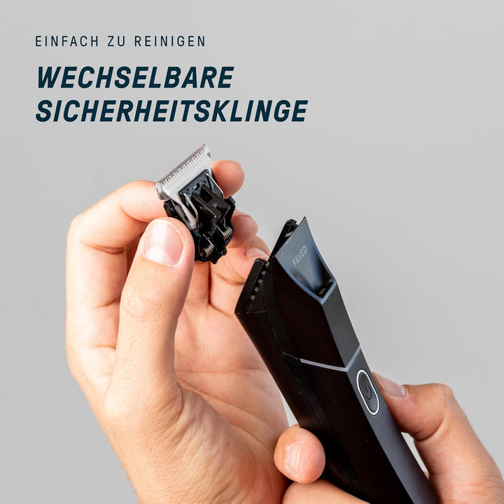 The Bodygroomer 2.0 Intimrasierer & Körperhaartrimmer mit revolutionärer Sicherheitsklinge für den M