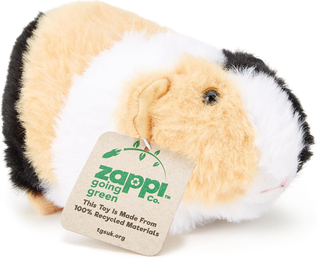 Zappi Co Meerschweinchen-Set aus 100% recyceltem Plüsch, Set mit 3 Spielzeugen (je 15 cm), weich, ku
