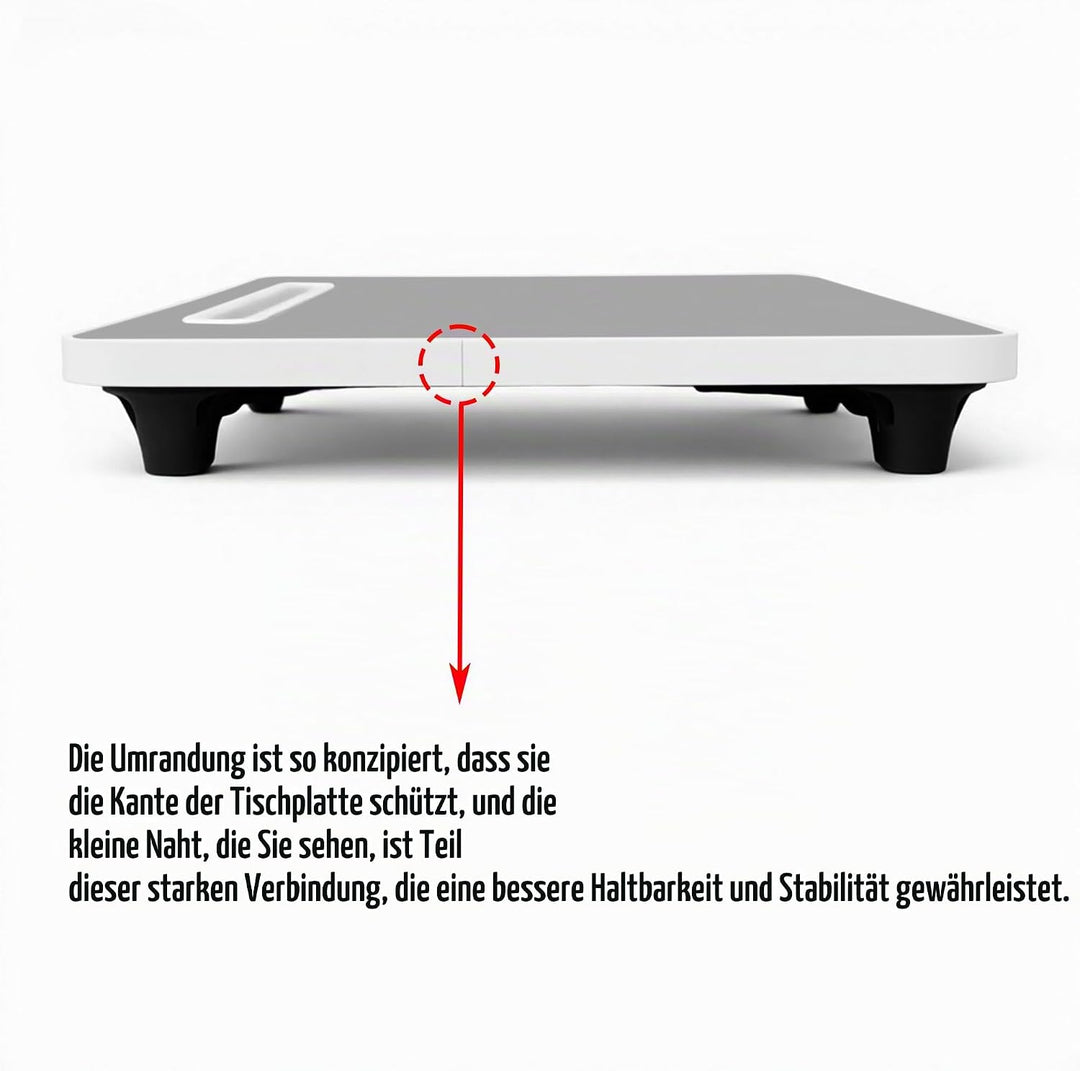 Laptop Bed Desk - Small Laptoptisch für Frühstück im Bett, Arbeitszimmer, Büroarbeit, Gaming, Schrei