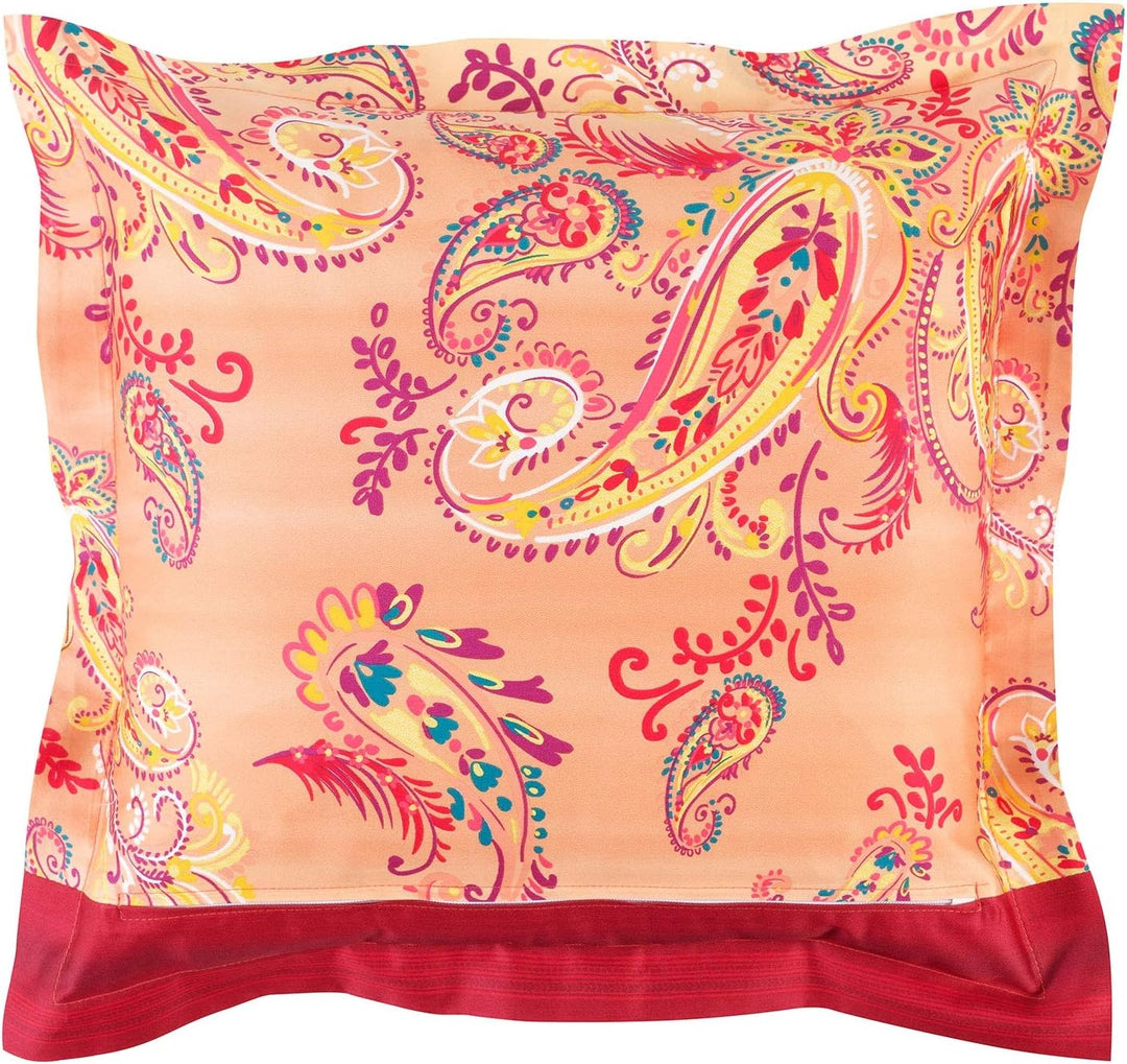 Bassetti Bettwäsche Set, Baumwolle, ORANGE, 155X220 155X220 Orange, 155X220 Orange