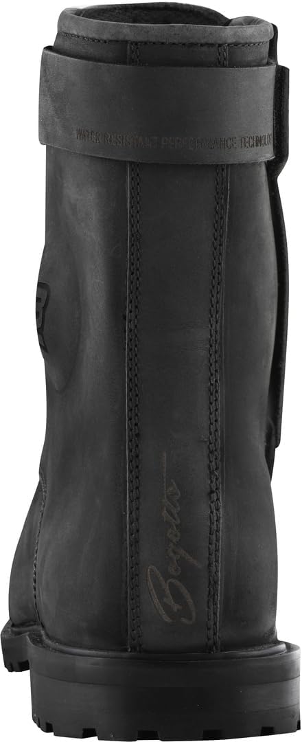 Bogotto Nashville WR 2.0 wasserdichte Motorrad Stiefel Schwarz 41 EU, Schwarz 41 EU