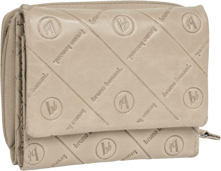 bruno banani Geldbörse Echt Leder Damen | RFID-Schutz, praktische Fächeraufteilung, 5 Einsteckmöglic
