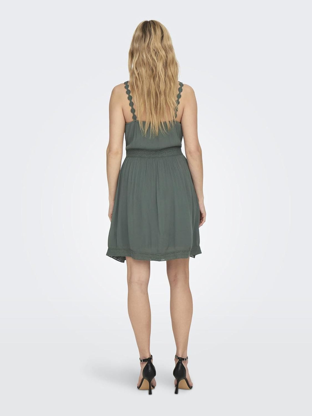 ONLY Female Kleid ONLKARMEN Kurzes Kleid, Balsam Green