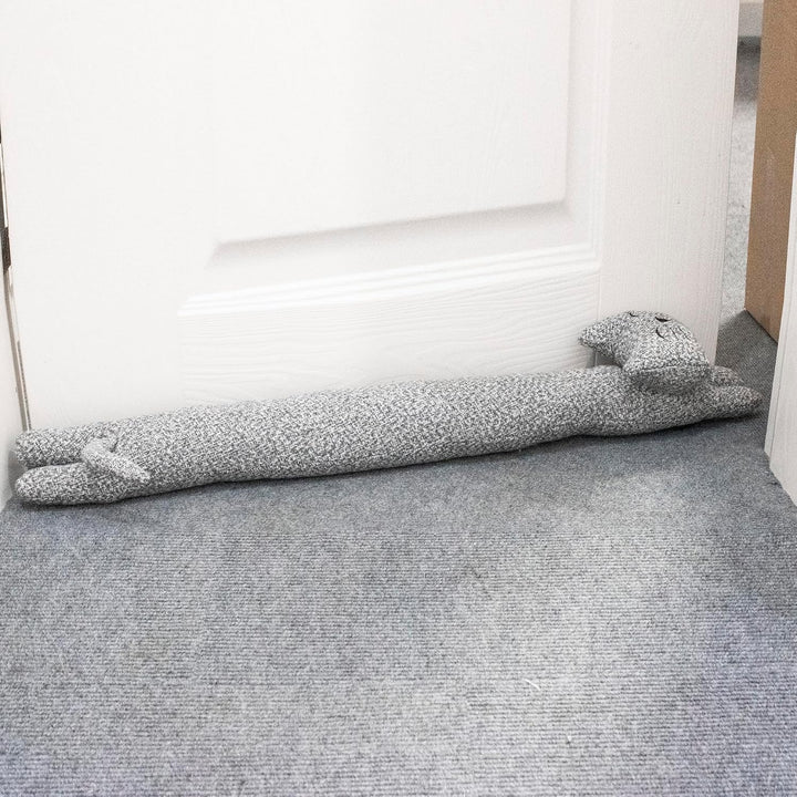 SANFERGE Robuster Zugluftstopper für die Tür, 91,4 cm, 1,4 kg, dekorativer schalldichter Tür-Zugluft