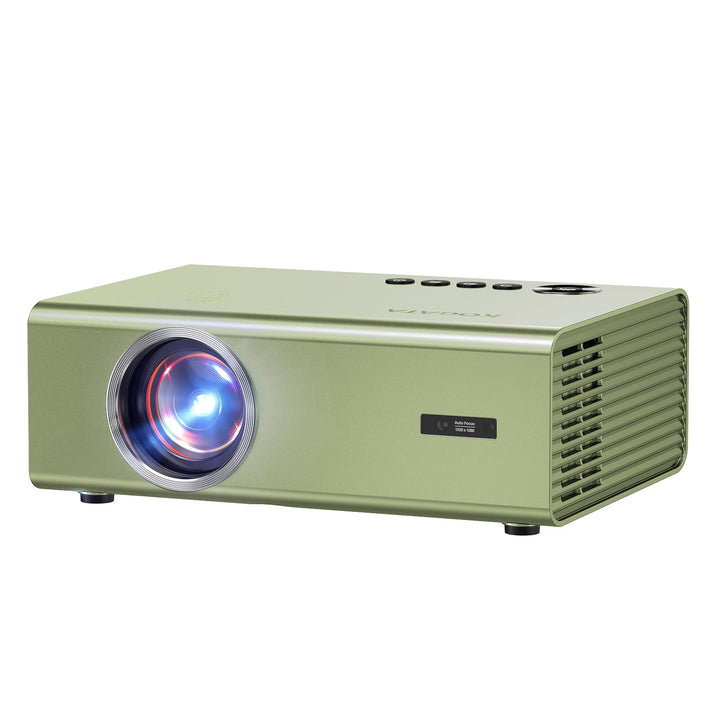 Mini Beamer Klein WiFi 6 &amp; Bluetooth Heimkino Beamer Heimkino Projektor für Garten