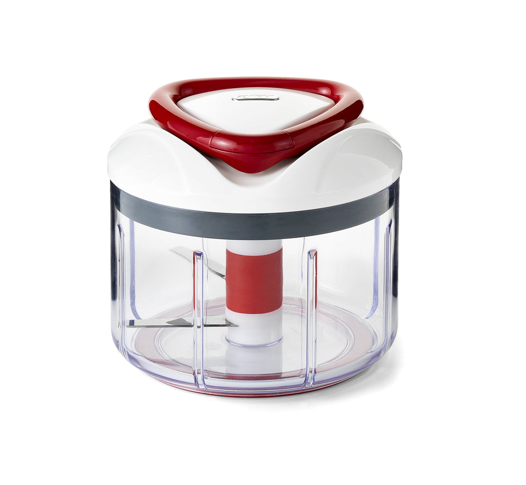 Zyliss E910015 Easy Pull Universalhacker Manuell, 750ml, Gemüsehobel, Zwiebelschneider, Zerkleinerer