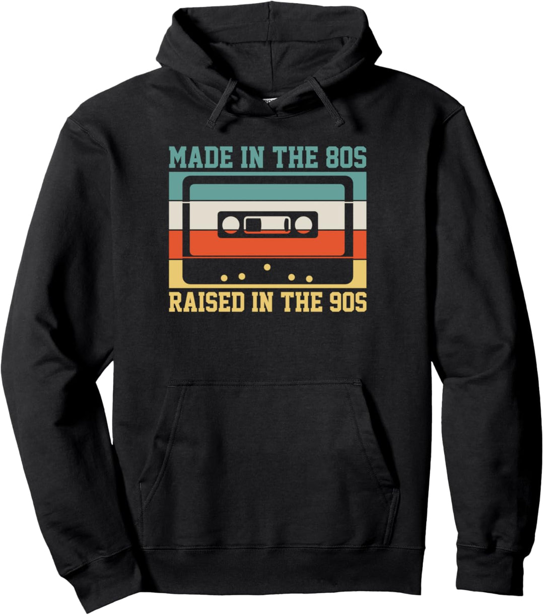 80er 90er Pullover Hoodie