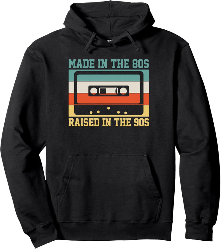 80er 90er Pullover Hoodie