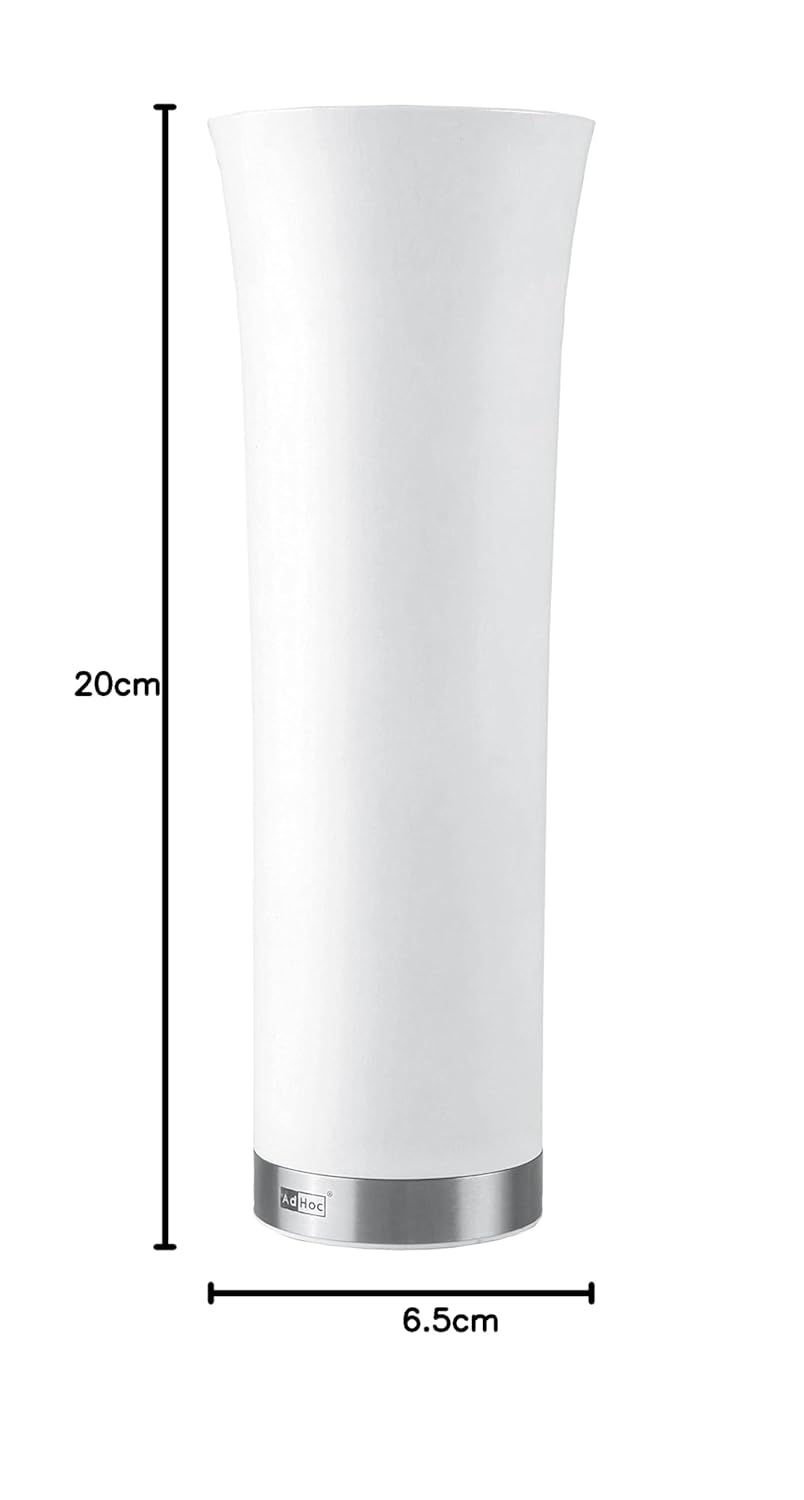 AdHoc EP45 Elektrische Pfeffer- oder Salz-Mühle mit LED und Keramik Mahlwerk MILANO