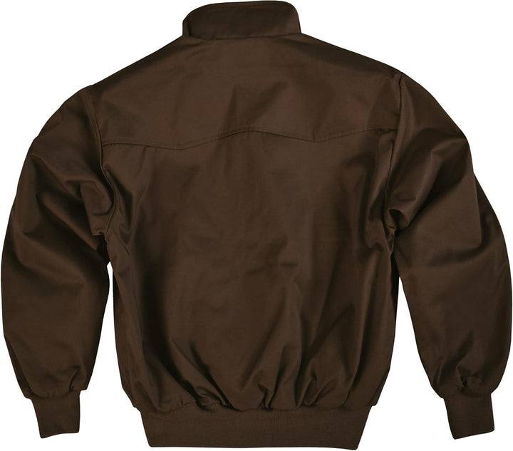 Original GearUp® Harrington Jacke English Style in 12 verschiedenen Designs wählbar S Braun, S Braun