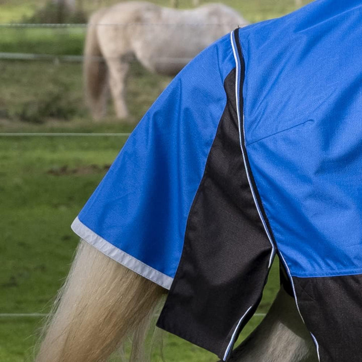 Equi-Theme EQUITHEME Decke Aisance 1200D ? 50 g ? Farben ? Blau/Schwarz, Grösse Decke ? 6.9 Bleu/Noi