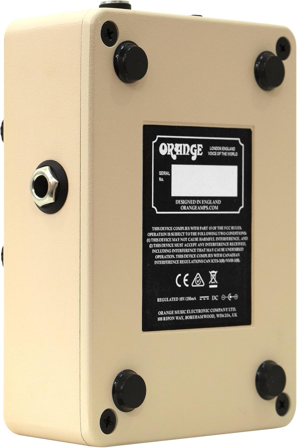FX PEDALS ORANGE Pedale Preamp ACOUSTIC PEDAL.