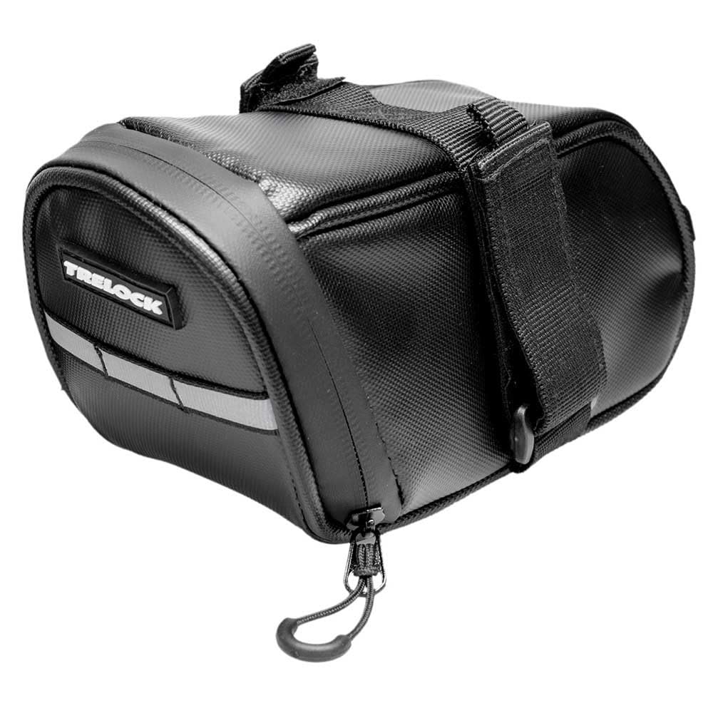 TRELOCK Fahrrad Satteltasche – wasserdichte und Reflektierende Fahrradtasche für den Sattel – Leicht