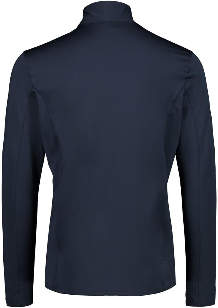 CMP Herren Softech Fleece Einfarbig Long Sleeve Shirt 48 Schwarz Blau, 48 Schwarz Blau