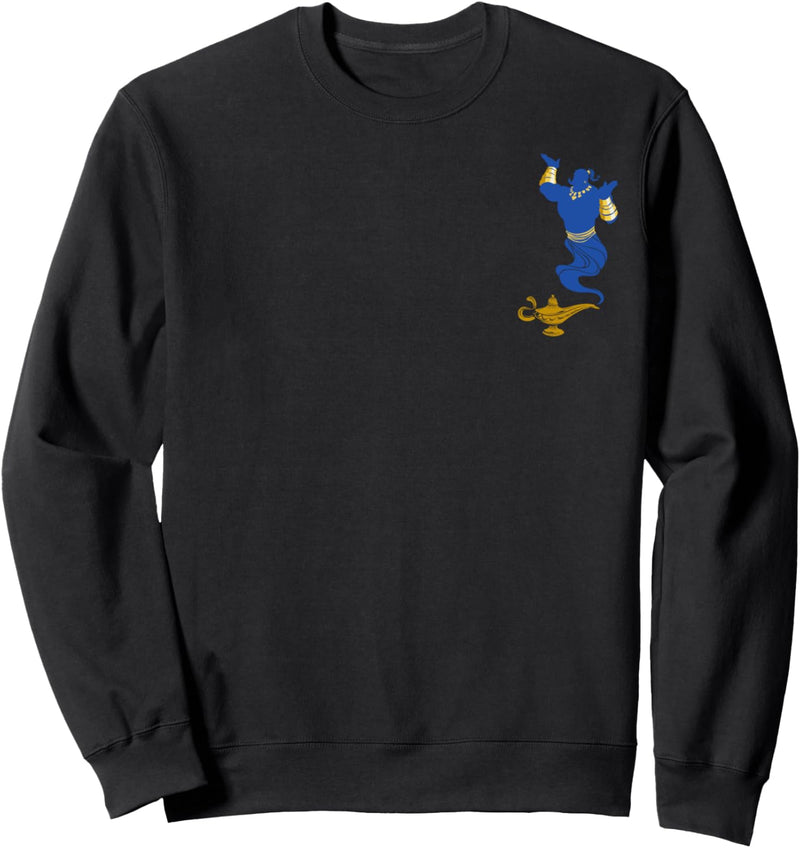 Disney Aladdin Genie Coming Out Of Lamp Pocket Sweatshirt