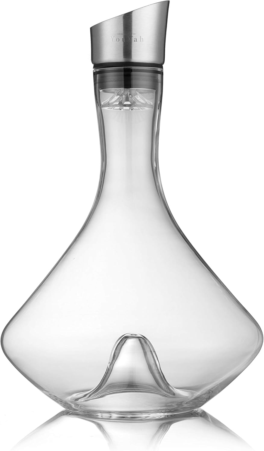 NEU PACIFIC YOUYAH YouYah Weindekanter-Set, Rotweinkaraffe mit integriertem Belüfter, Weinbelüfter,