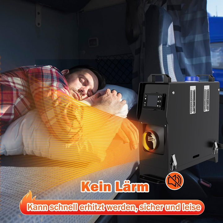 UISEBRT 12V Diesel Standheizung 8kw, Standhezung Dieselheizung Diesel Lufterhitzer, Air Diesel Heizu