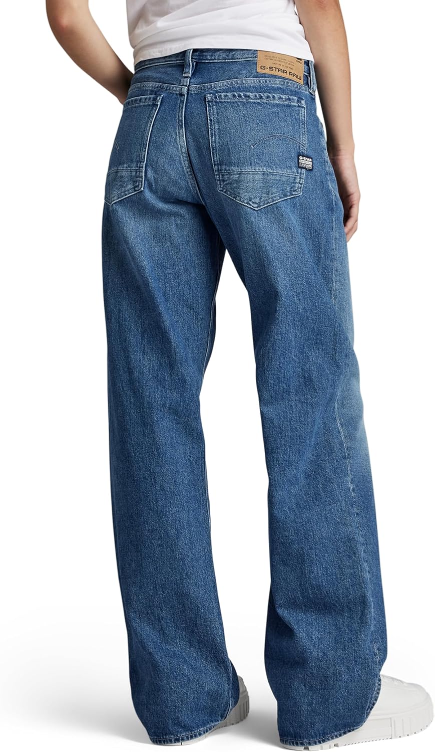 G-STAR RAW Damen Judee Loose Jeans 23W / 28L Blau Faded Harbor D22889 D436 D331, 23W / 28L Blau Fade