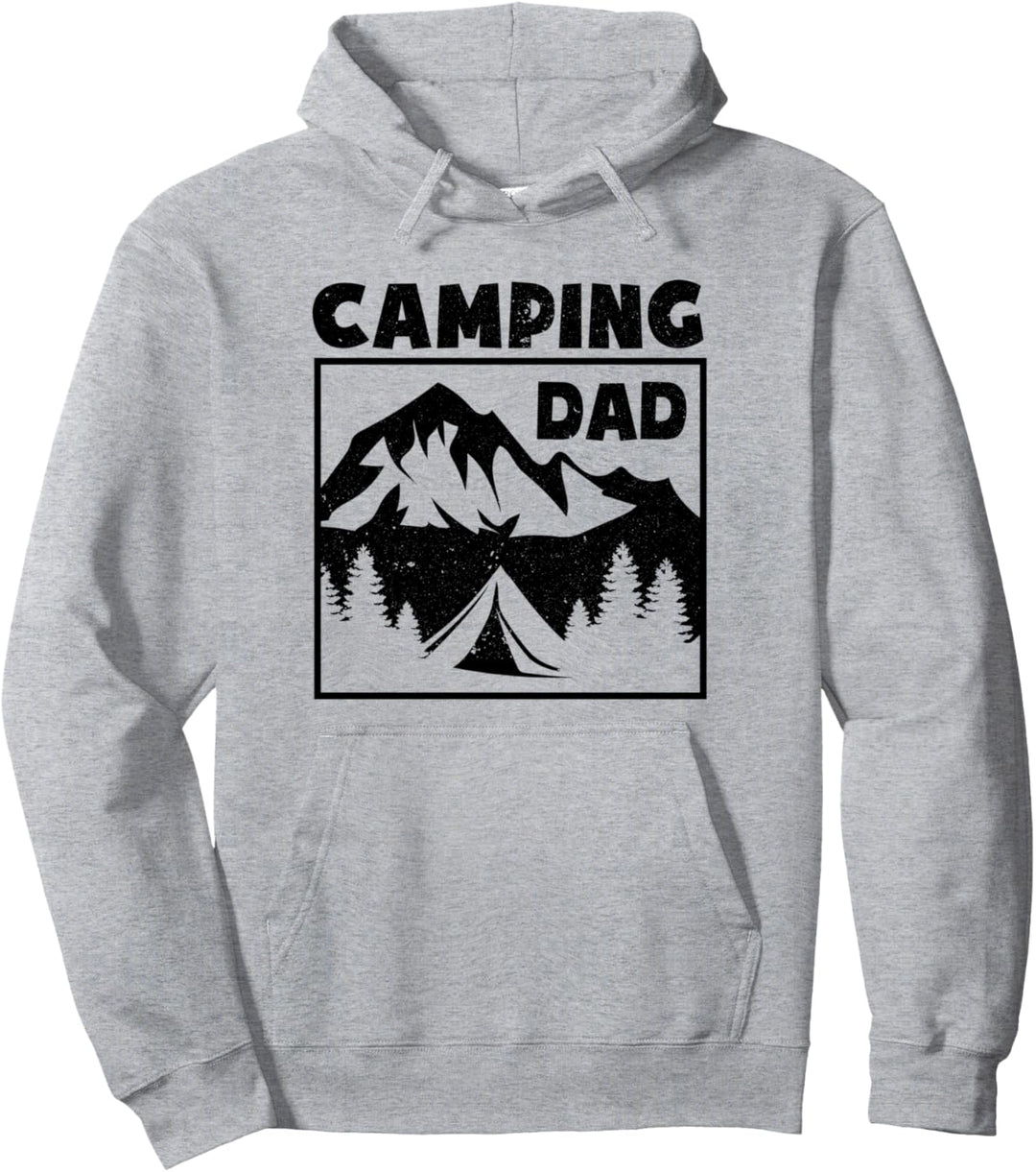 Camping Papa Wildnis Natur Wandern Pullover Hoodie