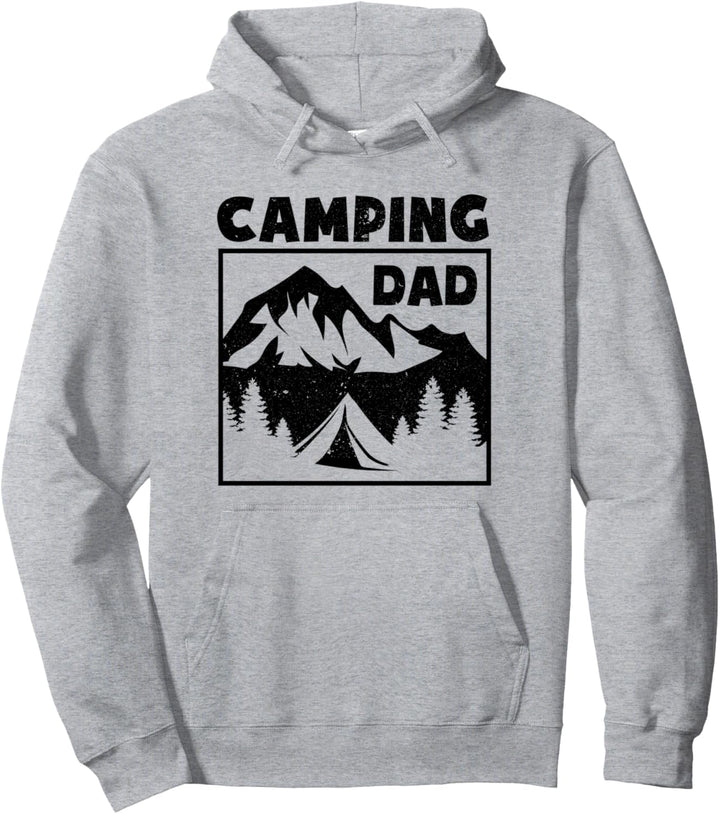 Camping Papa Wildnis Natur Wandern Pullover Hoodie