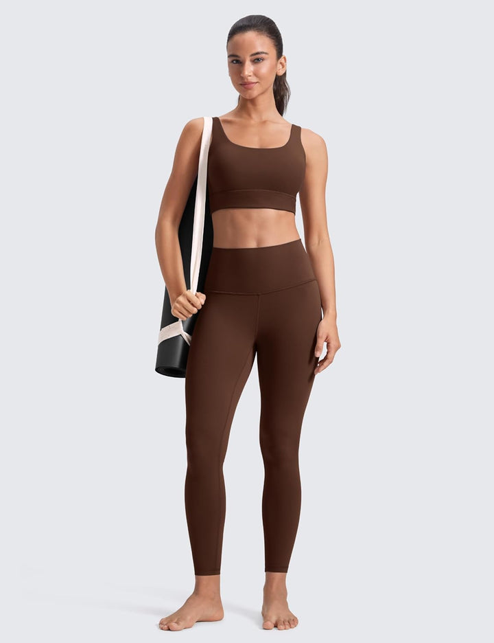 CRZ YOGA Butterluxe Damen High Waist Sport Leggings Blickdicht Yoga Leggins Sporthose Workout Gym Yo