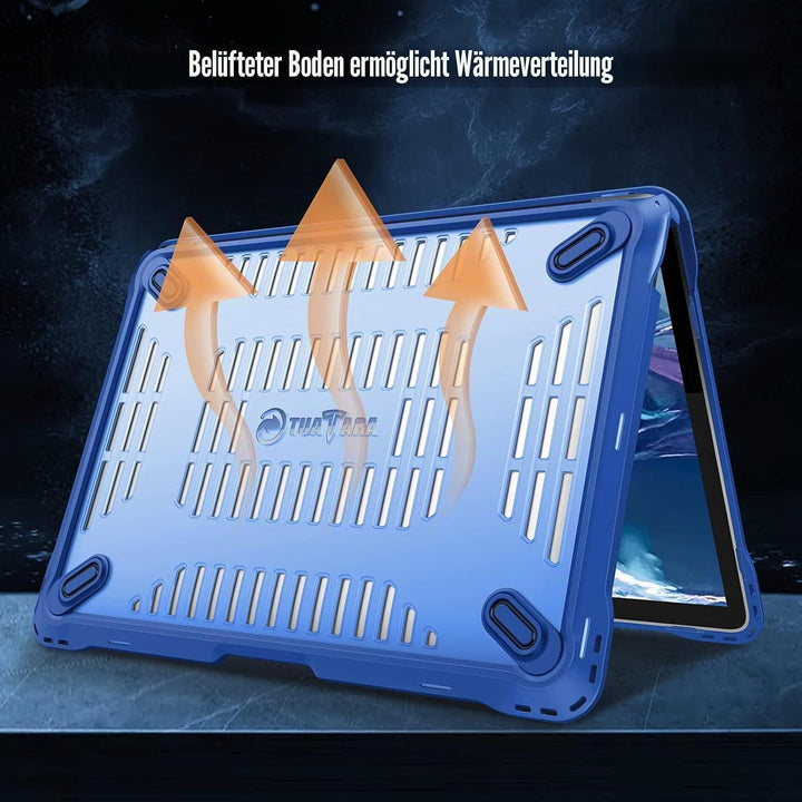 Fintie Hülle kompatibel mit MacBook Air 13 (2018-2020 Version) A2337(M1)/A2179/A1932, Ganzkörper-Rug