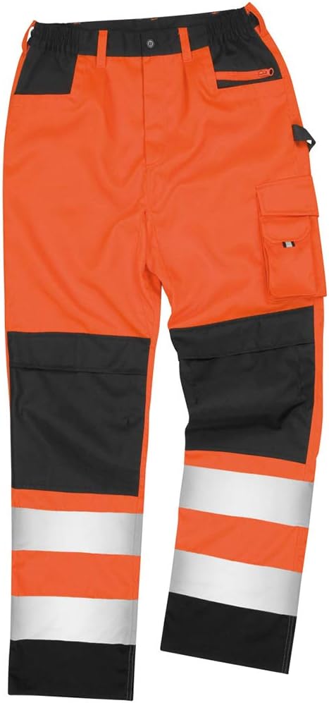 Result Herren Safe Guard Cargohose Hose, Orange (Flo Orange R327xoranxlr), 58