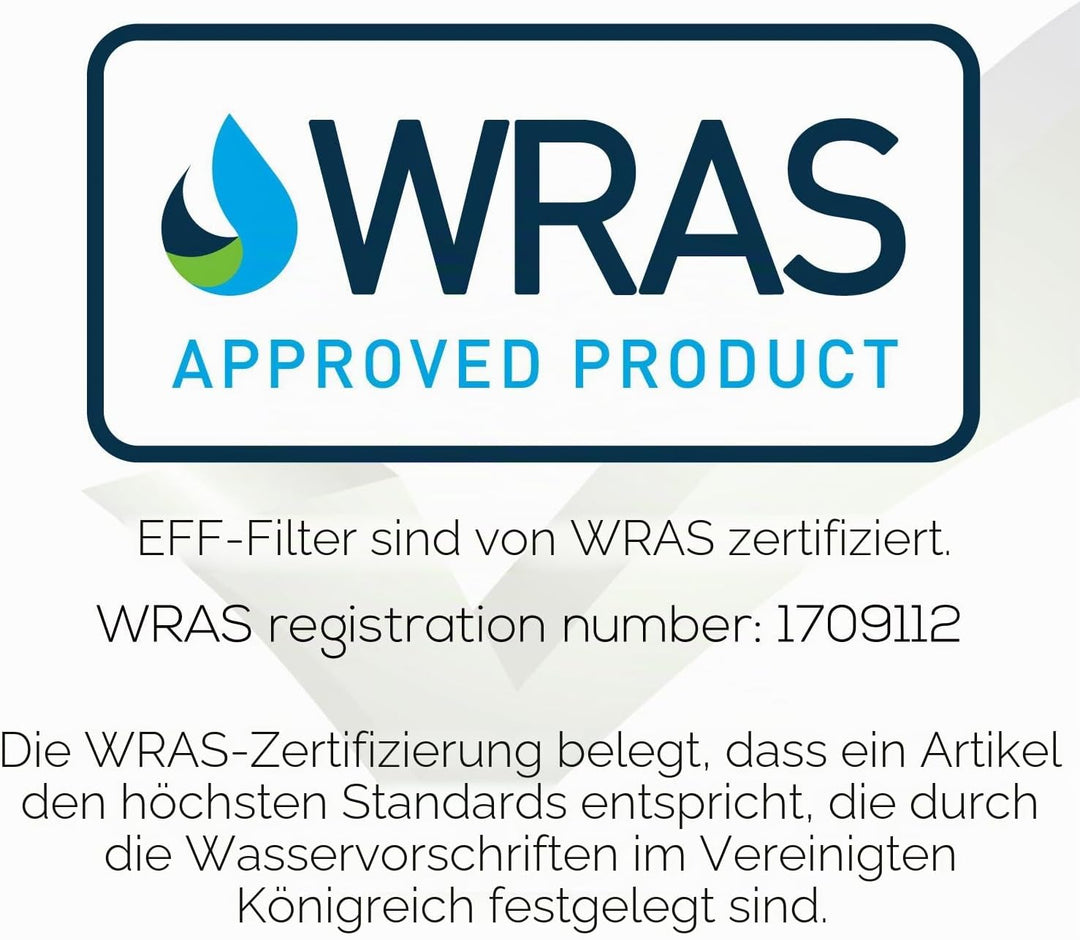 EcoAqua EFF-6032B Kühlschrankwasserfilterersatz Kompatibel mit Panasonic CNRAH-257760, CNRBH-125950,