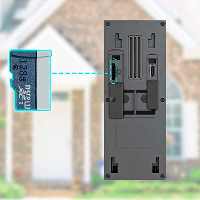FOSCAM VD1 4MP Dual Band WiFi Video Doorbell with Wide Angle Lens, Two-Way Audio, Compatible with Al