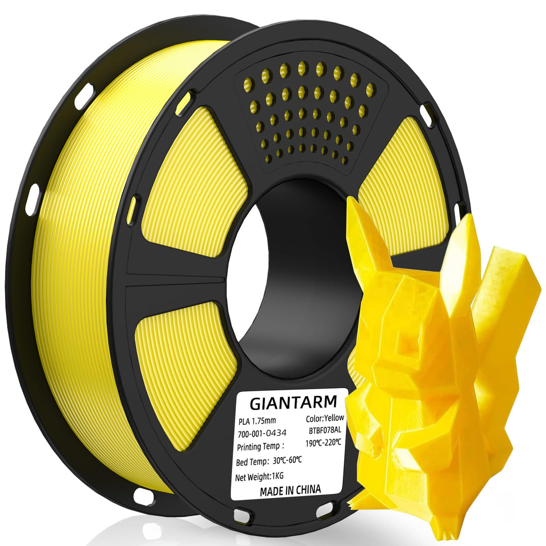 GIANTARM PLA Filament 1.75mm,3D Drucker Filament PLA 1kg,MaBgenauigkeit +/- 0,02mm,3D-Druckmateriali