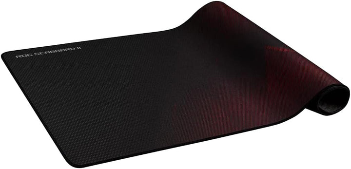 Asus ROG Scabbard II Gaming Mauspad (XXL, wasserabweisend, gegen Ausfransen geschützte Nähte, rutsch