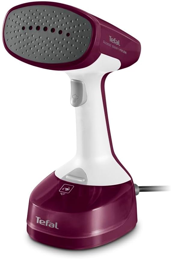 Tefal Dampfbürste DT7005 Access Steam Minute | 1100 Watt | inkl. Zubehör | 1 Dampfstufe | Tankfüllme