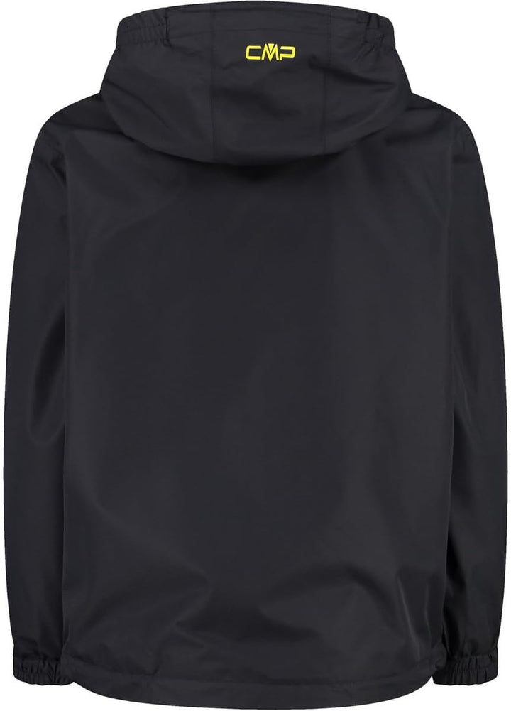 CMP Jungen Regenjacke 104 Anthrazit-Limonade, 104 Anthrazit-Limonade