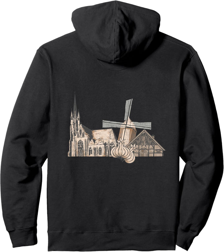 Weseke Kreis Borken Westfalen Zwiebel Dorfgemeinschaft Pullover Hoodie
